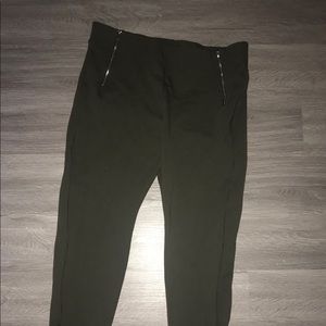 Olive green pants worn once